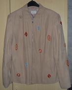 Veste dame beige en tissu velouté et incrustations T44, Kleding | Dames, Blouses en Tunieken, Together, Beige, Maat 42/44 (L)