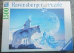ravensburger puzzel 1500 stukjes huilende wolven, Enlèvement ou Envoi, Neuf