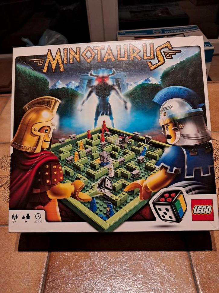 Lego Minotaurus 2009 spel, Hobby en Vrije tijd, Gezelschapsspellen | Bordspellen, Gebruikt, Een of twee spelers, Drie of vier spelers