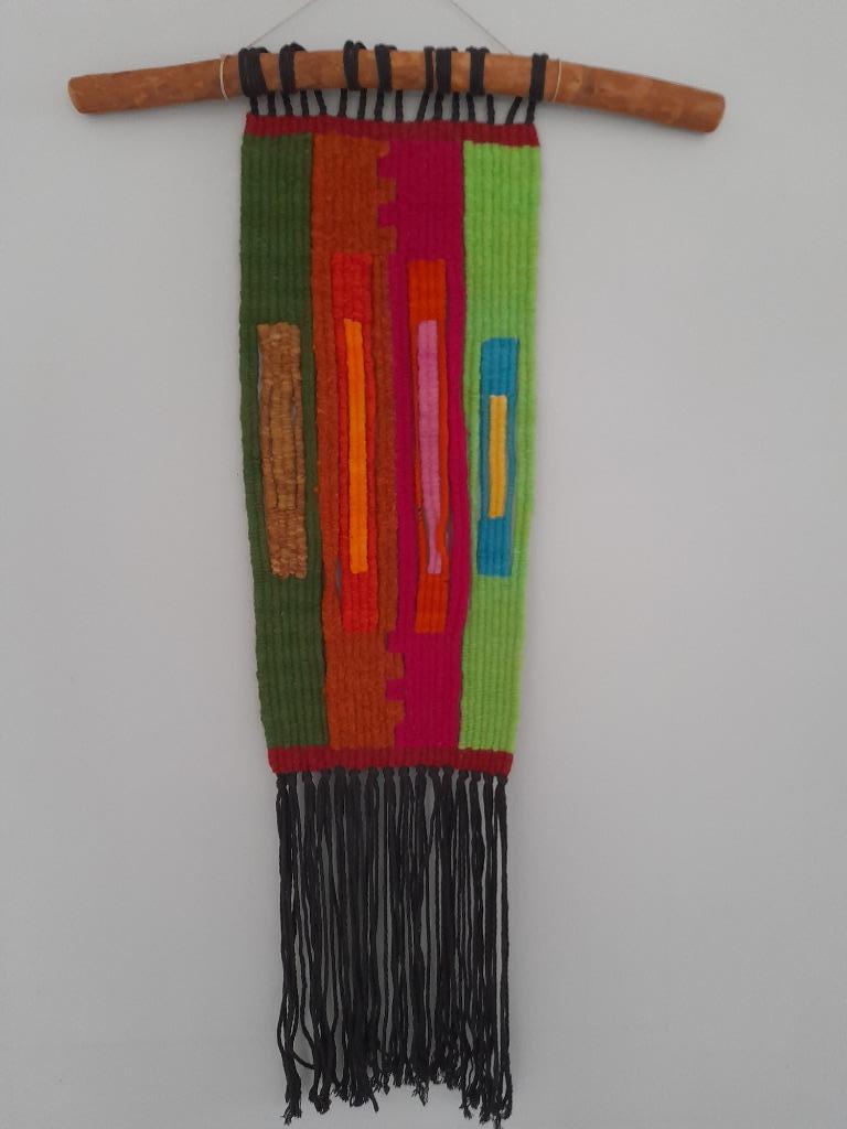 Muurtapijt handgeknoopt 85cmH - 25cmB, Ophalen, Nieuw