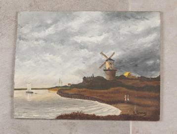 Schilderij op plank door A. Verney beschikbaar voor biedingen
