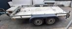 Aanhangwagen dubbelasser 750kg ongeremd, Ophalen of Verzenden