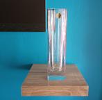 Kristallen vaas 'Cristal d'Arques', Huis en Inrichting, Minder dan 50 cm, Glas, Ophalen of Verzenden, Zo goed als nieuw
