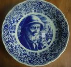 Delfts blauw Boch - visser, Ophalen of Verzenden