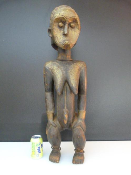 BYERI FANG Reliekschrijnhouder (Gabon) - zeldzaam stuk !, Antiek en Kunst, Curiosa en Brocante, Ophalen of Verzenden