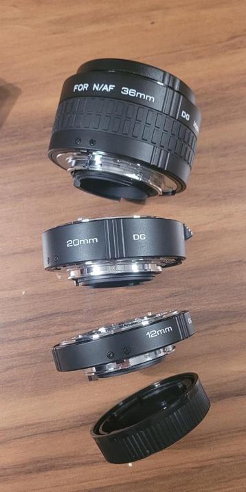 Kenko Automatic Extension Tube Set DG Zwart beschikbaar voor biedingen