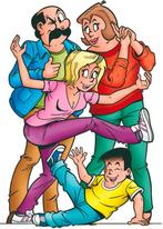 kiekeboe strips, Boeken, Meerdere stripboeken, Ophalen of Verzenden, Gelezen, Merho