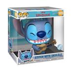 Lilo & Stitch Super Sized Jumbo POP! Games Stitch w/ Uke, Verzamelen, Disney, Ophalen of Verzenden, Overige figuren, Nieuw, Beeldje of Figuurtje