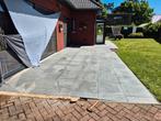 Grote granieten tegels en boordstenen, Ophalen, Gebruikt, 10 m² of meer