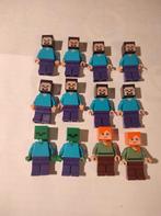 Lot Lego minifiguren - minecraft, Ophalen of Verzenden, Zo goed als nieuw, Lego