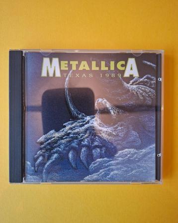 Cd Metallica live in Texas 1989 beschikbaar voor biedingen