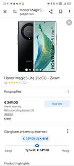 Honor magic 5 lite 256gb splinter nieuw ruilen met iphone 12, Enlèvement ou Envoi