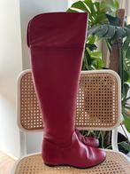 Lange laarzen Nathan - 37, Rouge, Enlèvement ou Envoi, Comme neuf, Bottes hautes