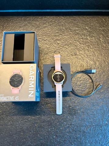 Garmin Vívoactive 4S – Roze bandje – Perfect werkend beschikbaar voor biedingen