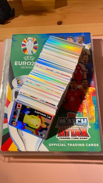 Topps match Attax euro 2024. 139 verschillende kaarten