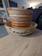 service a spaghetti, Maison & Meubles, Enlèvement, Comme neuf, Autres matériaux, Service complet