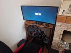 Playseat  ( écran incurvé MSI 34",logitech g29, siège sparco, Computers en Software, Monitoren, Ophalen, Gebruikt