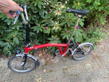 Brompton plooifiets met naafdynamo - 3 versnellingen  beschikbaar voor biedingen