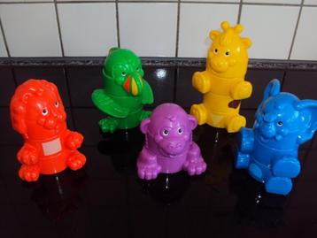 Fisher price, stapeldiertjes als blokjes, zoals de olifant.. beschikbaar voor biedingen
