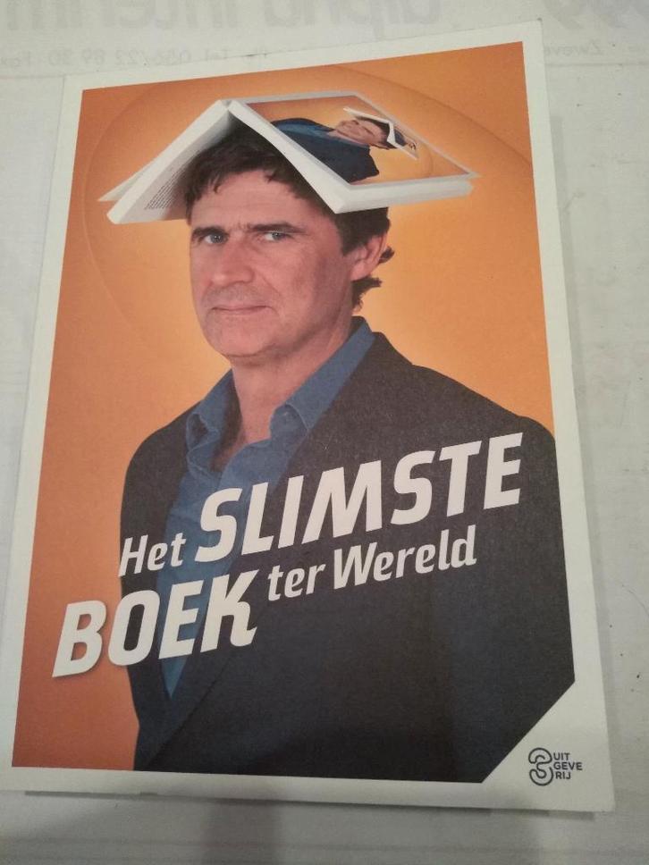 DE SLIMSTE MENS TER WERELD, Livres, Littérature, Neuf, Enlèvement ou Envoi