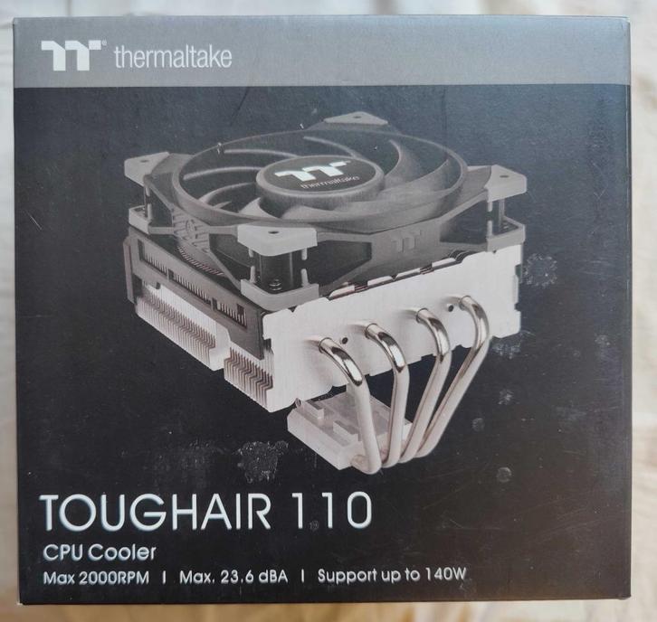 Thermaltake Tough AIR 110 CPU COOLER, Computers en Software, Computerkoelers, Nieuw, Luchtkoeling, Ophalen of Verzenden