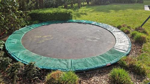 Trampoline Inground Berg 430, Kinderen en Baby's, Speelgoed | Buiten | Trampolines, Gebruikt, Ophalen