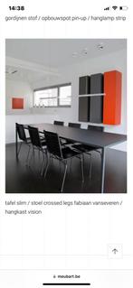 Tafel Arco Slim 240 x 90 x75.Zwart eiken fineer, Enlèvement, Comme neuf, Rectangulaire, 200 cm ou plus