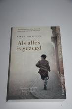 Als alles is gezegd * anne griffin, Boeken, Ophalen of Verzenden, Gelezen