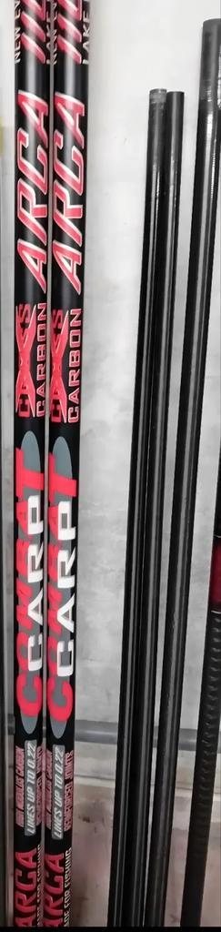 2 Cannes Arca combat carp 11m, Watersport en Boten, Hengelsport | Witvissen, Zo goed als nieuw, Ophalen