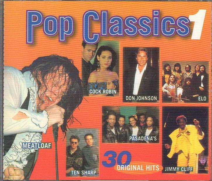 2CD-BOX * POP CLASSICS 1, CD & DVD, CD | Pop, Utilisé, Enlèvement ou Envoi