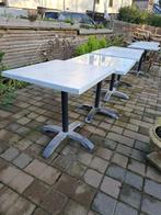 10 tal terrastafels, jaar 2023, Ophalen, Zo goed als nieuw, Rechthoekig