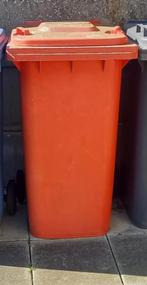 Afvalcontainers - Minicontainer - Rood - Min 240 liter, Ophalen
