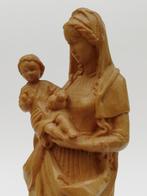 Mooi beeld in hout - Maria met Jezus - ANRI - Italië, Antiek en Kunst, Ophalen of Verzenden