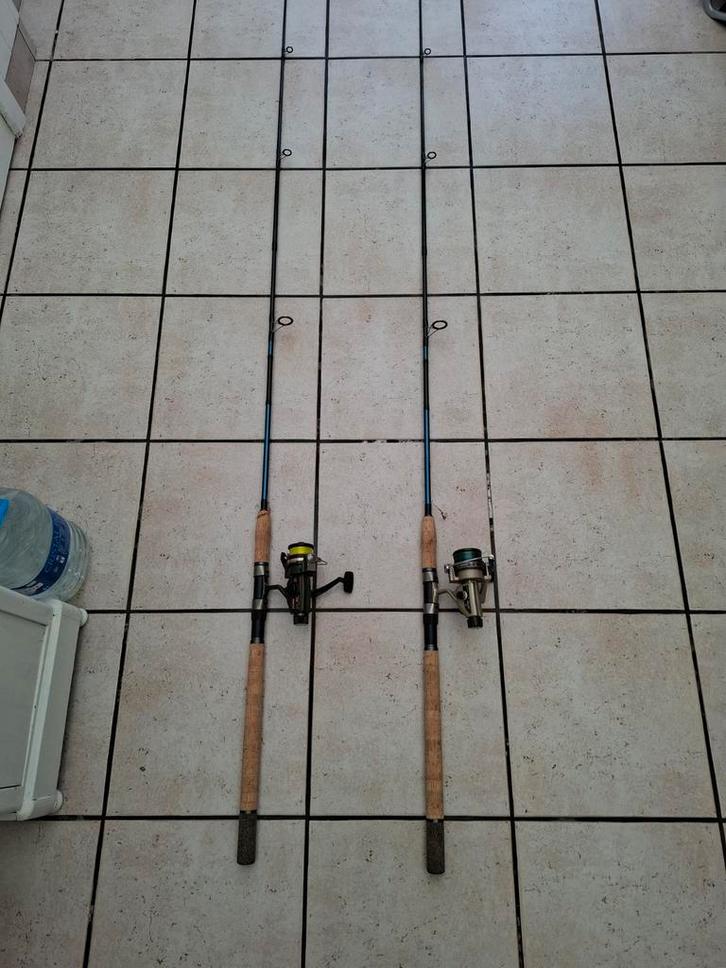 Hengels Bifa, 240 cm of 2,4 m of 8 ft kurk handvat, Watersport en Boten, Hengelsport | Algemeen, Zo goed als nieuw, Werphengel