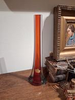 Vase rouge de Murano, Maison & Meubles, Enlèvement ou Envoi, Rouge, Verre