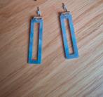 Boucles d’oreilles rectangulaires Asos effet marbré, Bijoux, Sacs & Beauté, Enlèvement ou Envoi, Comme neuf