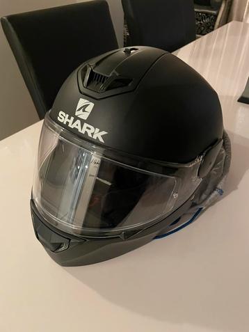 Helm D-SKWAL 2 BLANK Mat KMA Shark beschikbaar voor biedingen