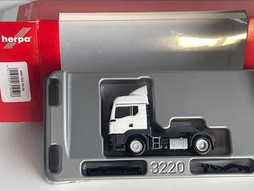 Herpa MAN TGS trekker wit 1/87 beschikbaar voor biedingen