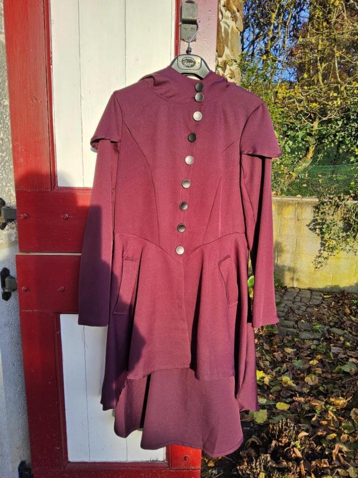 DAMESJAS IN GOTISCHE STIJL, maat L, Kleding | Dames, Jassen | Winter, Zo goed als nieuw, Maat 42/44 (L), Overige kleuren, Ophalen of Verzenden