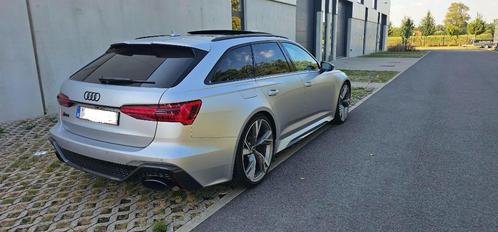 Audi RS6 Avant - Keramisch - LICHTE VRACHT - PPF - 830 PK, Auto's, Audi, Bedrijf, RS6, 360° camera, 4x4, ABS, Achteruitrijcamera