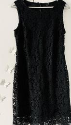 Black net dress, Nieuw, C&A, Knielengte, Maat 38/40 (M)