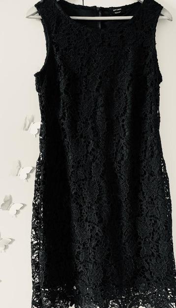 Black net dress 