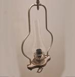 hangende glazen petroleumlamp, Ophalen