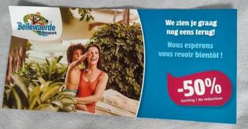 Parc aquatique Bellewaerde, Carte de réduction