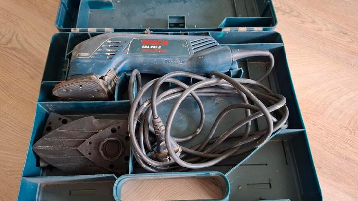Bosch Delta schuurmachine.gda 280E, Doe-het-zelf en Bouw, Gereedschap | Schuurmachines, Gebruikt, Overige typen, Minder dan 600 watt