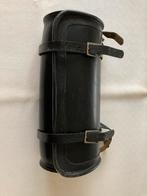 Zwart Lederen toolbag chopper 37 cm