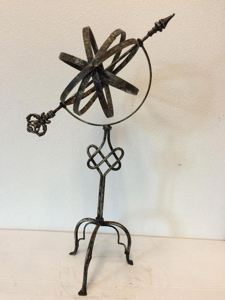 Iron zonelement gietijzer, zonwijzer, Tuin en Terras, Zonnewijzers, Ophalen of Verzenden