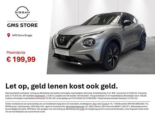 Nissan Juke DIG-T N-Design DCT + technology pack, Auto's, Nissan, Bedrijf, Te koop, Juke, 360° camera, Adaptive Cruise Control