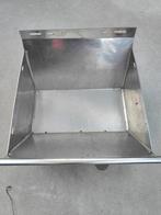 2 Inox voederbakken