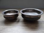 Anciens Bols à Tsampa bois et argent Bouddhisme tibétain, Ophalen of Verzenden